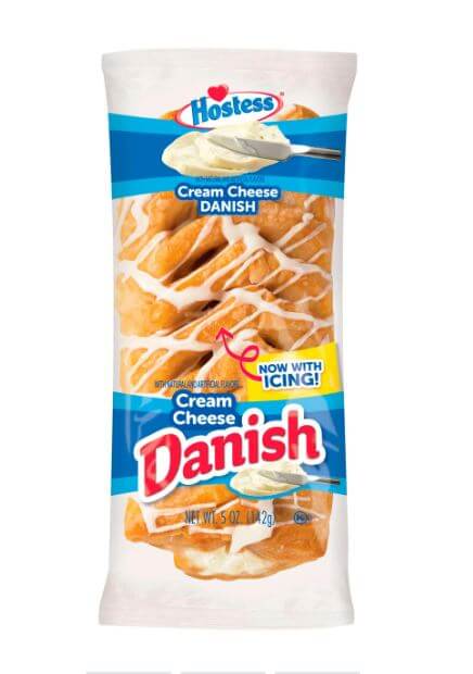 Hostess Cream Cheese Danish