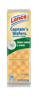 Lance Cream Cheese & Chives Cracker Sandwiches