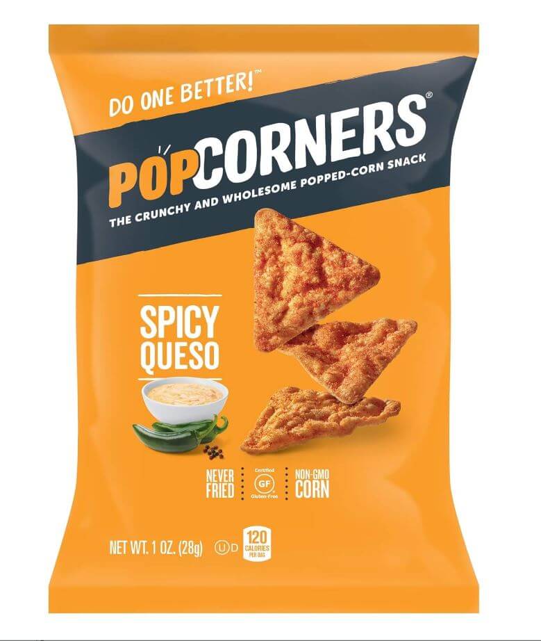 Pop Corners Spicy Queso