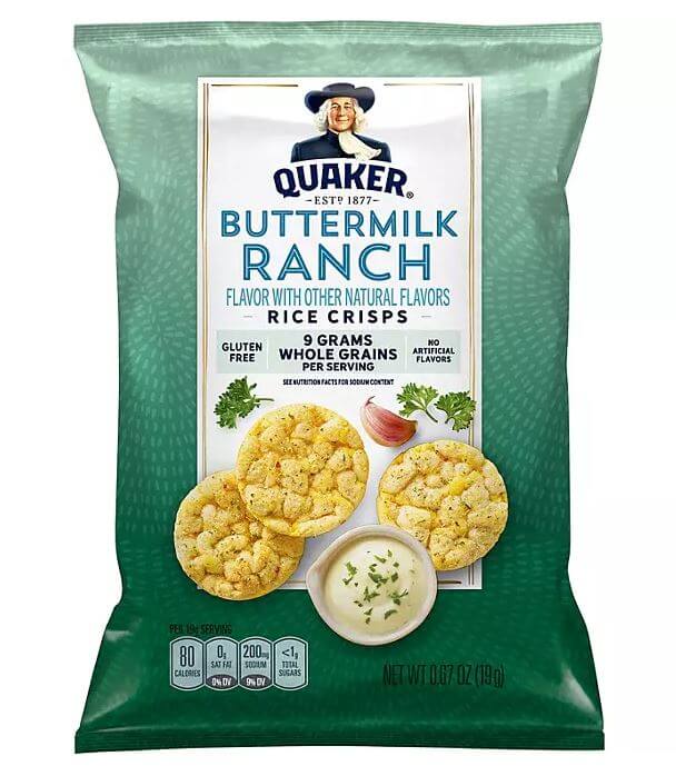 Quaker Rice Crisps Buttermilk Ranch